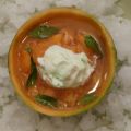 Melonen-Gazpacho mit Limetten-Mascarpone-Eis[...]