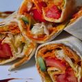 Wraps mit Gemüse