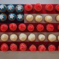 Cupcakes-für ein amerikanisches Buffet