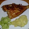 Maischolle in Speck gebraten!