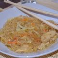 Pancit Phillippinische Nudelpfanne