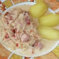 Eintopf: Sauerkraut mit Kasseler, gerösteten[...]