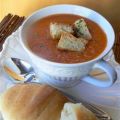 Tomaten-Zucchini-Suppe