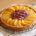 Obstkuchen mit Puddingcreme