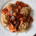 Spaghetti mit Bauernsauce