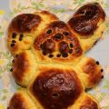 Hefe - Osterhase / Grundrezept für Hefekranz