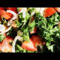 Grünkohl Salat ein Rohkost Rezept