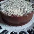 Brownie mit Schokomousse