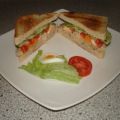 Clubsandwich mit Thunfisch