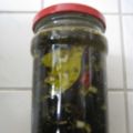 Oliven in Kräuter-Knoblauch