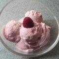 Dessert: Himbeer-Joghurt-Eis