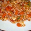 Hähnchen-Reis-Pfanne