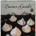 Baiser-Geister und Geister-Cupcakes