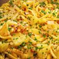 Spätzle-Geröstel mit Kartoffeln und Zwiebeln ...