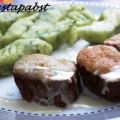 Filet mit Gorgonzolakruste und Bärlauchgnocchis