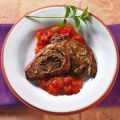 Minutensteaks mit Minz-Tomaten