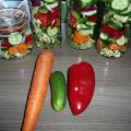 Einmachzeit hat begonnen. Gurken & Gemüse süß -[...]
