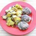 Zucchini-Laibchen (Indien) mit Kartoffeln[...]