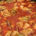 Kochen: Hähnchen-Gulasch