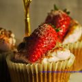 Erdbeer-Muffins mit Erdbeer-Balsam