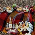 Herbstpicknick im Wald... Elsässer Schnittchen,[...]