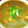 Grüne Kartoffelsuppe