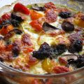 Tomaten-Champignon-Polentaauflauf mit Pesto und[...]