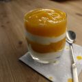 Solero-Dessert im Glas