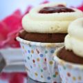 Schokocupcakes mit Roter Grütze
