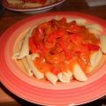 Paprika-Chorizo-Sauce zu Nudeln
