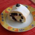 Vanille-Heidelbeer-Rolle