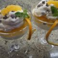 Sahnequark mit Grand Marnier-Orangen