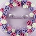 zum 80. Geburtstag Ribbon Roses