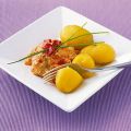 Kartoffeln mit Paprikadip