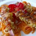 Garnelen im Kartoffelkleid auf einem[...]