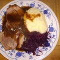 Lammkeule rosa gebraten