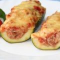 Gefüllte Zucchini mit Thunfisch