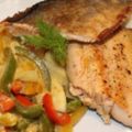 Gebratenes Bachsaiblingsfilet auf Fenchel -[...]