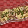 Tortelloni-Champignons-Salat
