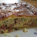 Flohmarkt & Quiche Lorraine.