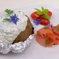 Folienkartoffel mit Lachs