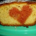 Herziger Orangenkastenkuchen - zum Valentinstag