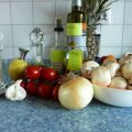 Champignon-Salat mit Tomaten