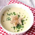 Kartoffel - Lauch - Suppe mit Schmelzkäse