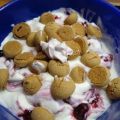 Amaretto Quark-Creme mit Beeren