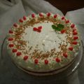 Marmorierte Rhabarber-Torte mit[...]