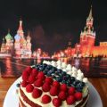 Russland Flaggen-Torte ♥