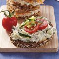 Zucchini-Aufstrich mit Mandeln und Petersilie