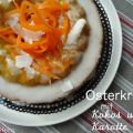 Osterkranz mit Kokos und Karotte