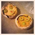 Vegane gefüllte Pilzköpfe